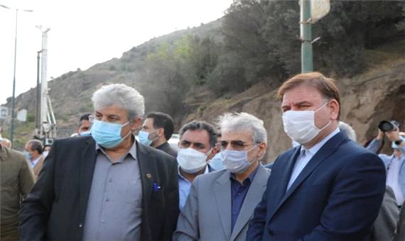 رییس سازمان برنامه و بودجه از پروژه آزادراه رشت-قدوین بازدید کرد