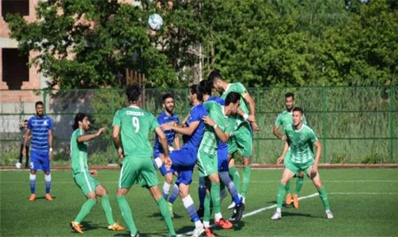 تساوی شهرداری آستارا مقابل چوکای تالش در خانه