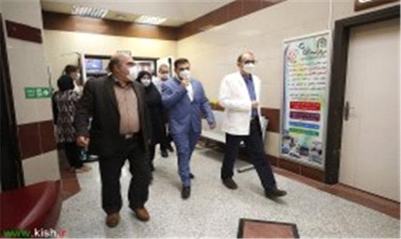 اهتمام سازمان منطقه آزاد کیش بر توجه ویژه به امور کارکنان بیمارستان کیش