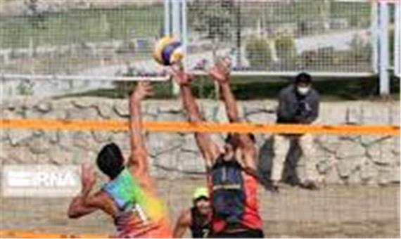 قهرمانی گیلان در مسابقات والیبال نشسته ساحلی کشور