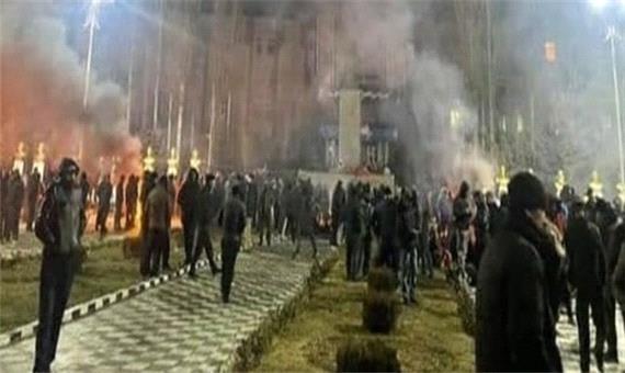 تظاهرات در بدخشان تاجیکستان به دلیل کشته شدن شهروند بدخشی