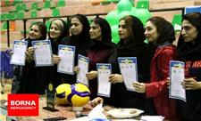 برگزاری مسابقات والیبال بانوان جام سلامت شهرستان لاهیجان