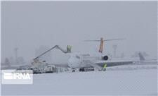 بارش برف 2 پرواز فرودگاه رشت را لغو کرد