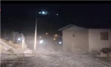 بارش برف در ارتفاعات گیلان/ مدارس خورگام و عمارلو غیرحضوری شدند