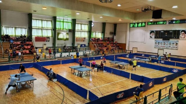 برگزاری مسابقات تنیس روی میز منطقه ۲ کشور