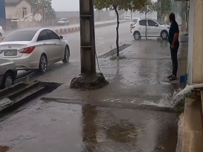 باران شدید مرداد ماه در آستارا