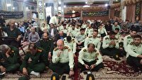 گرامیداشت شهید مجید کاظم پور در آستانه اشرفیه