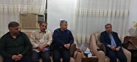 دیدار با خانواده شهید قنبرزاده در صومعه سرا
