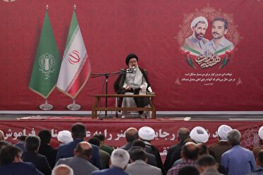 مراسم بزرگداشت شهیدان رجایی و باهنر در رشت