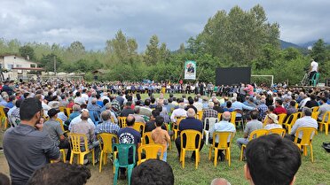 جشنی برای شکرگذاری داشتن سالی پرمحصول در واجارگاه رودسر
