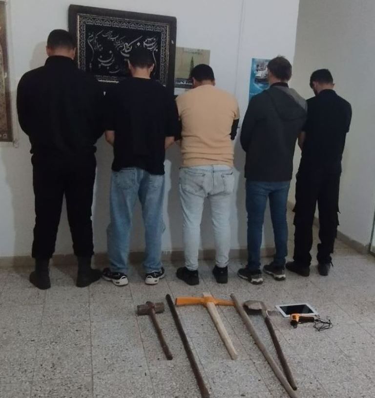 دستگیری حفاران غیرمجاز در املش