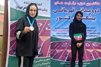 درخشش بانوان گیلانی در رقابت‌های دو ومیدانی پیشکسوتان کشور