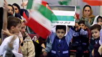 همدلی کودکان گیلانی با کودکان غزه