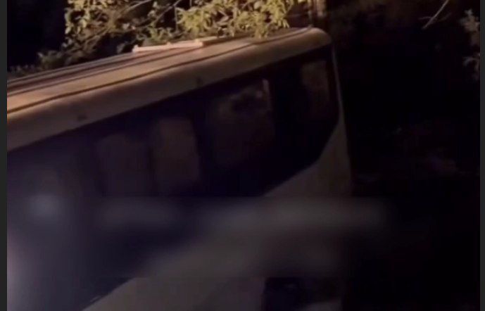 سقوط یک دستگاه مینی‌بوس به داخل رودخانه