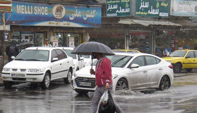 صدور هشدار سطح نارنجی برای بارش‌های شدید باران در گیلان
