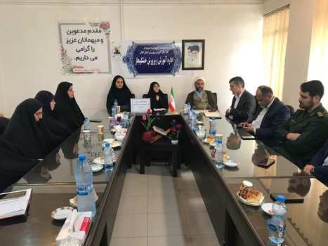 حضور مدیر کل آموزش و پرورش استان گیلان در شورای آموزش و پرورش منطقه خشکبیجار