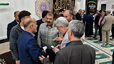 برپایی میز خدمت در دهستان خرارود سیاهکل