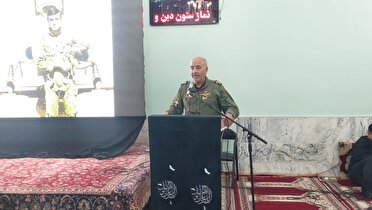مراسمی به یاد سرلشکر خلبان سید علی اقبالی در رودبار