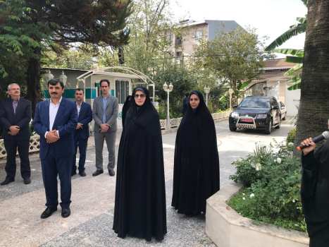 بازدید مدیرکل آموزش و پرورش استان گیلان از مجتمع غیردولتی  گوهرشاد ناحیه دو رشت