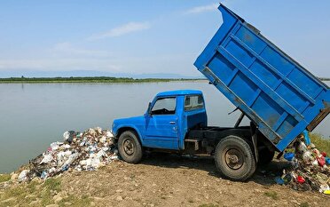 جلوگیری از تخلیه زباله در رودخانه سفیدرود