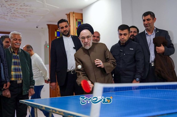 فیلم پینگ‌ پنگ بازی کردن خاتمی واقعی است؟