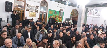 مراسم هفتمین روز شهادت سرهنگ دوم شهید میثم علیخواه در املش برگزار شد