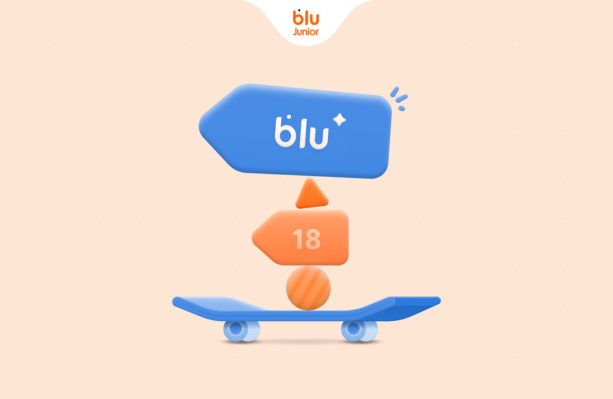 کاربران بلوجونیور با ورود به 18 سالگی می‌توانند حساب خود را به بلو منتقل کنند