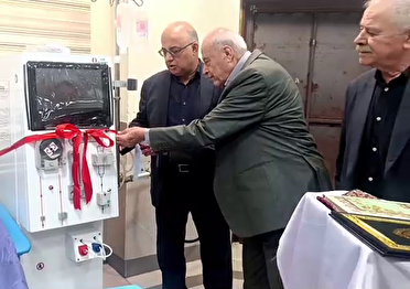 اهدای سه دستگاه دیالیز به مرکز آموزشی درمانی رازی رشت