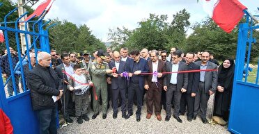 افتتاح ۲ طرح محرومیت زدایی ارتش جمهوری اسلامی در شهرستان فومن