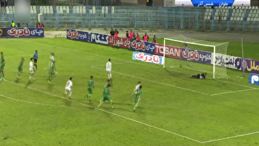 تساوی ملوان مقابل شمس آذر در بندرانزلی در خانه