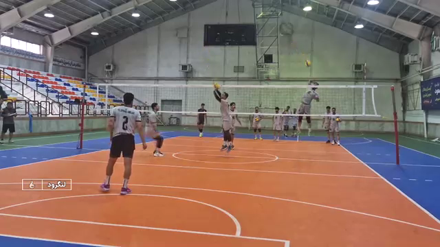 شکست تیم والیبال شهید املاکی لنگرود در برابر افق قم