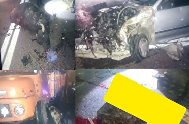 گاومیش، علت مرگ راننده ۳۳ ساله در سنگر