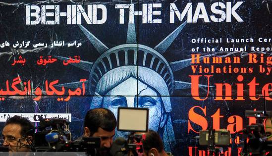 گزارش سالانه ایران از نقض حقوق بشر توسط انگلیس و آمریکا