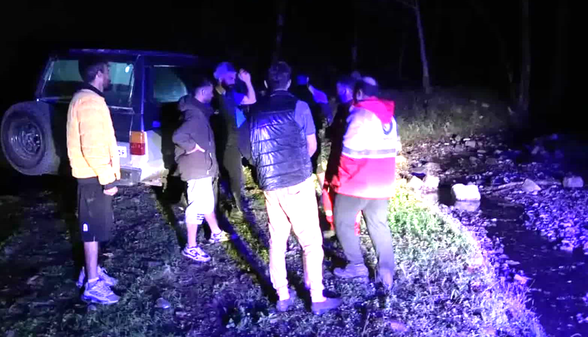 نجات پنج کوهنورد ماسالی توسط امدادگران