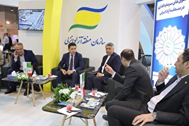 استقبال گسترده از غرفه منطقه آزاد انزلی در نمایشگاه اینوکس کیش