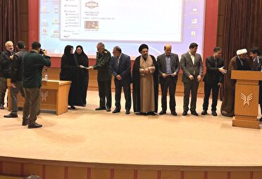 تجلیل از خیران ستاد اربعین لاهیجان