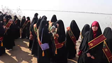 دانش آموزان گیلانی خادم الشهدای راهیان نور