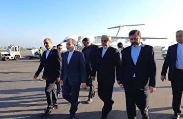 ورود وزیر امور خارجه به استان گیلان
