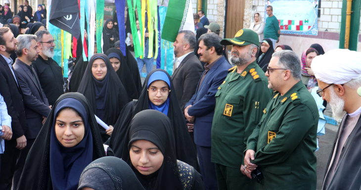 اعزام کاروان ۲۵۰ نفره دانش آموزی از رشت به مناطق عملیاتی دوران دفاع مقدس