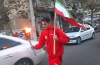 حمل مشعل المپیاد ورزشی شهرستان ماسال به مناسبت هفته بسیج