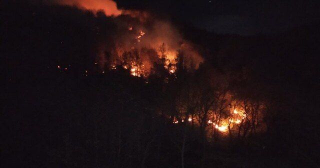 مهار کامل آتش‌سوزی در ارتفاعات لوندویل آستارا