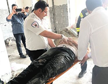 جان باختن کارگر ساختمانی در رشت بر اثر برق گرفتگی