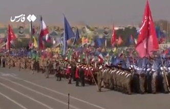 گزارش صداوسیما از اجتماع ۱۰ هزار نفری بسیجیان در پایتخت