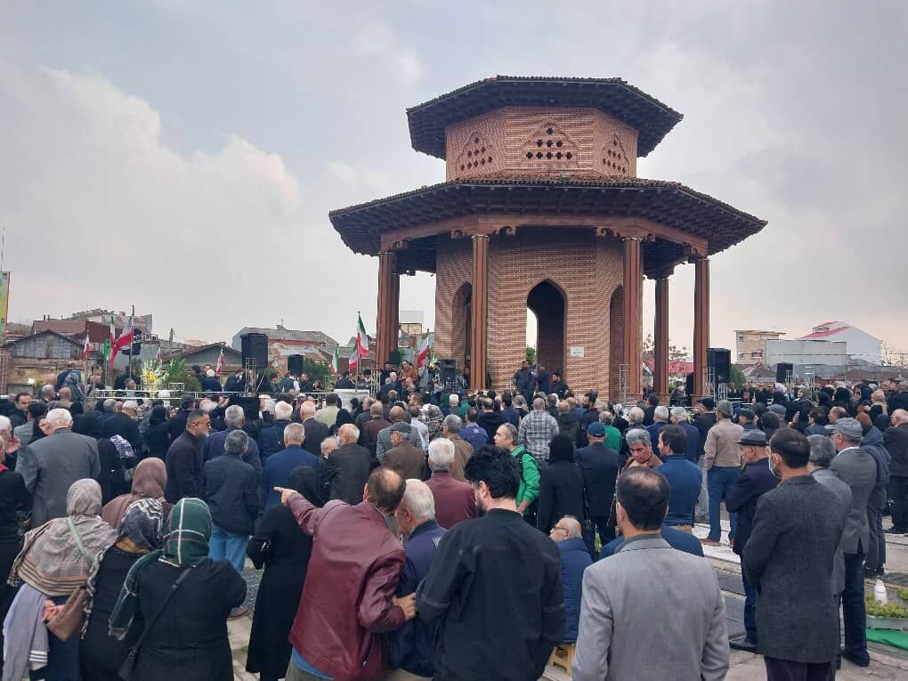 گیلانیان «ناصر مسعودی» اسطوره ترانه‌ را بدرقه کردند