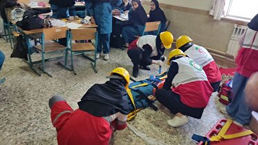 مانور سراسری زلزله و ایمنی در گیلان