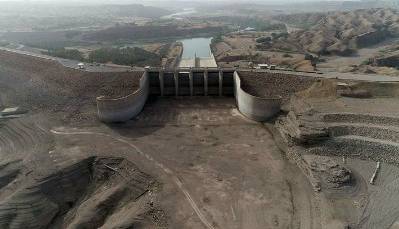 نیروگاه سد کرخه از مدار تولید برق خارج شد