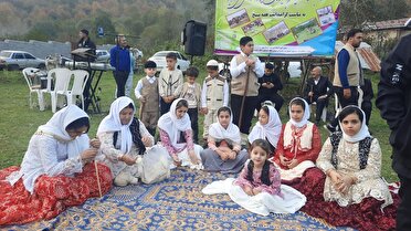 جشنواره بازی‌های بومی و محلی در روستای امام‌زاده شفیع شاندرمن