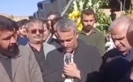 صحبت‌های نماینده لردگان پس از خاکسپاری فرزند جوانش که پیک موتوری رستوران بود