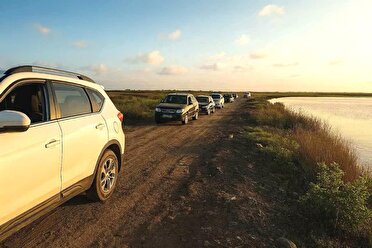 رزمایش خروج خودرو‌های گردشگران از محدوده پارک ملی بوجاق