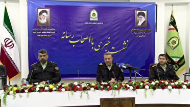 قدردانی فرمانده انتظامی گیلان از نقش مؤثر اصحاب رسانه در ارتقاء امنیت استان